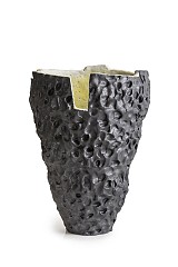 Black Yellow Vase 2