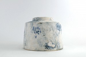 Bottle with clouds wide big