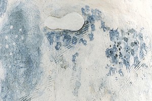 Bottle with clouds wide big