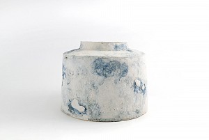 Bottle with clouds wide big