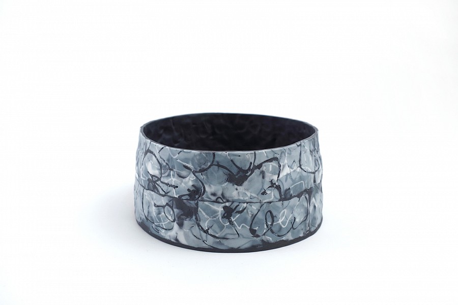 Μπωλ Κύλινδρικό Μαύρη Πορσελάνη